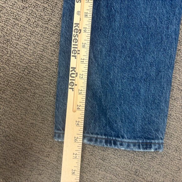 Everlane Jeans 24X26 Button Fly 90s Way Organic Cotton Straight Cropped Casual - Picture 6 of 10